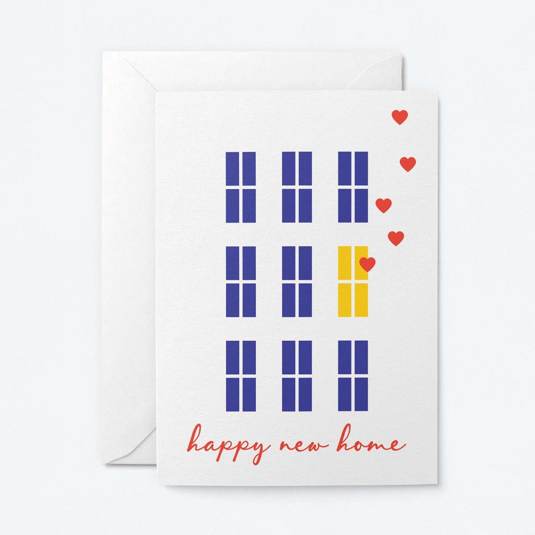 Happy New Home Greeting Card - Lockwood Shop - Graphic Factory