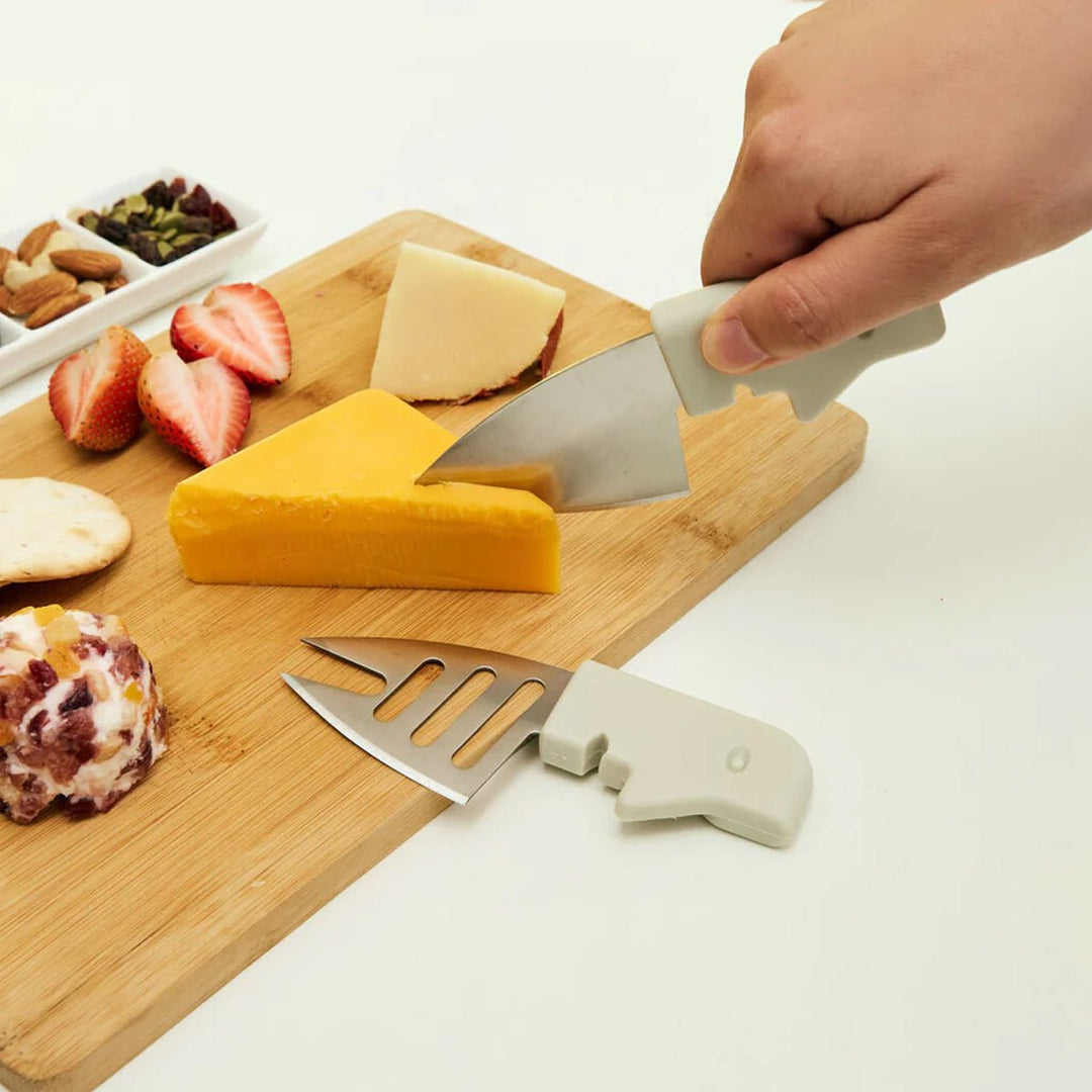 Happy Together Cheese Knives - Lockwood Shop - Kikkerland