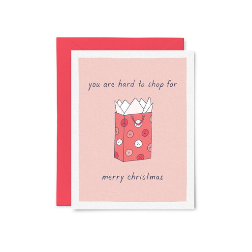 Hard to Shop For Holiday Card - Lockwood Shop - Tiny Hooray / Little Goat Paper Co
