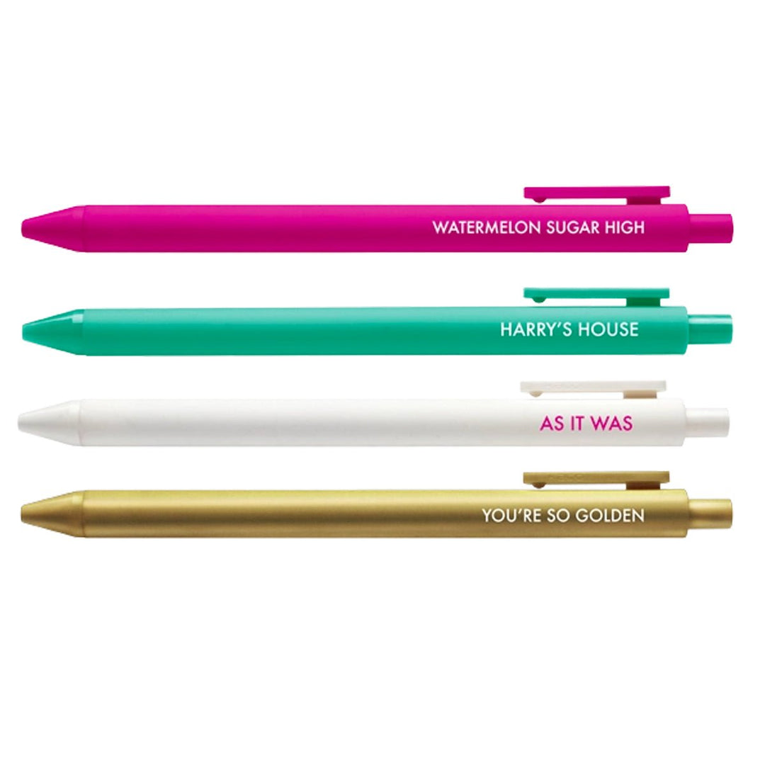 Harry Styles Gel Pen Set - Lockwood Shop - Sammy Gorin