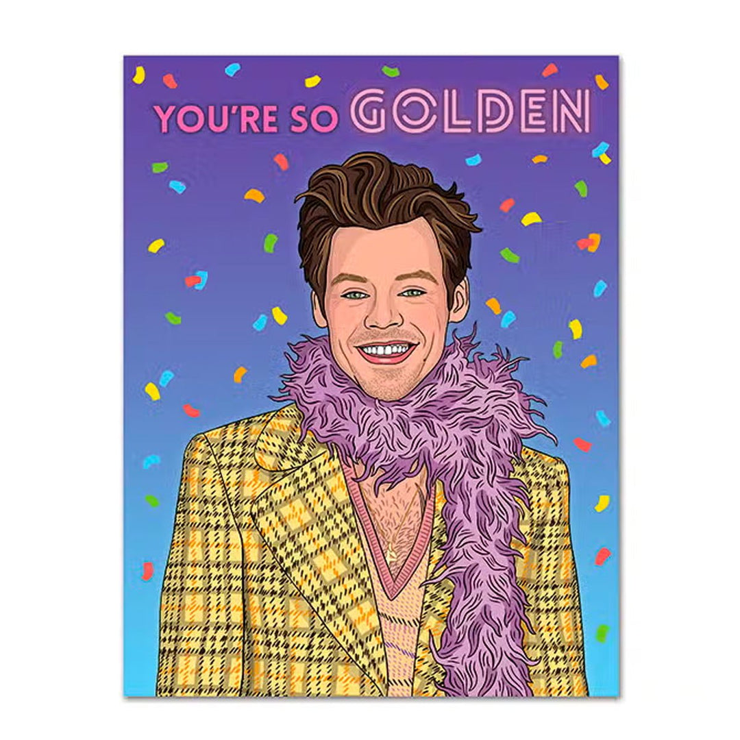Harry Stylish Holiday Greeting Card - Lockwood Shop - The Found