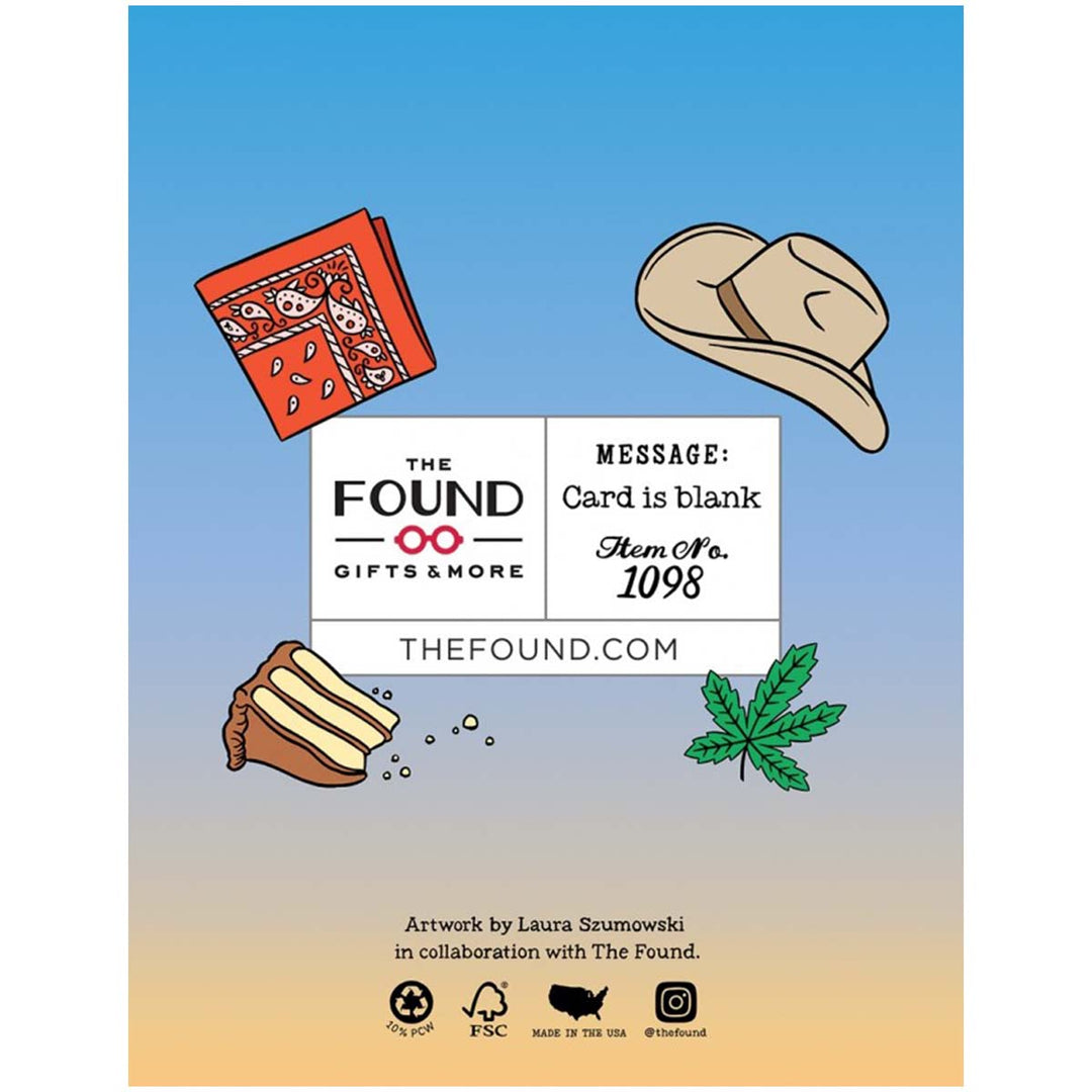 Have a Willie Dope Birthday Card - Lockwood Shop - The Found