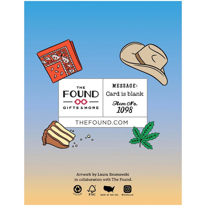 Have a Willie Dope Birthday Card - Lockwood Shop - The Found