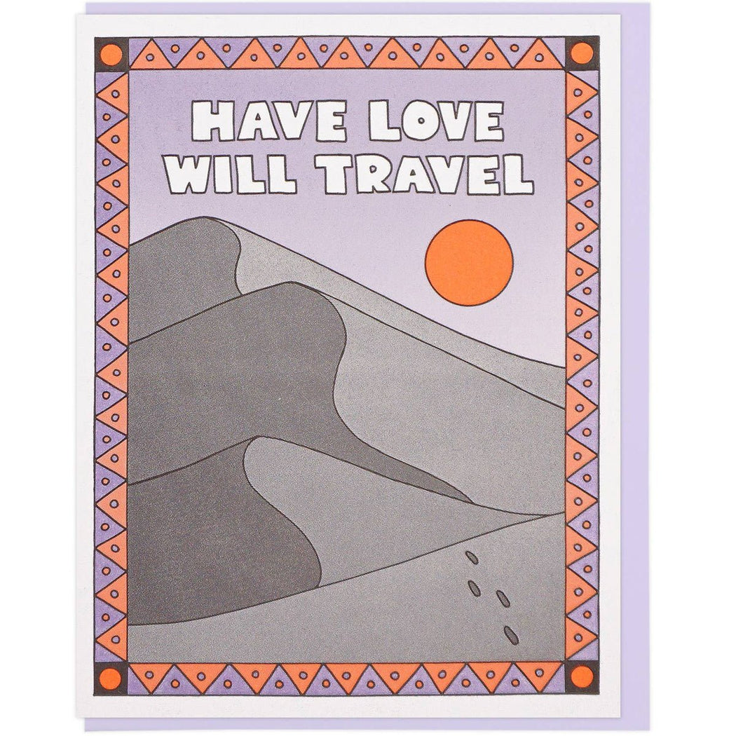 Have Love Will Travel Greeting Card - Lockwood Shop - Lucky Horse