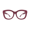 Helen Blue Light Blocker Glasses - Matte Currant - Lockwood Shop - Gabriel + Simone