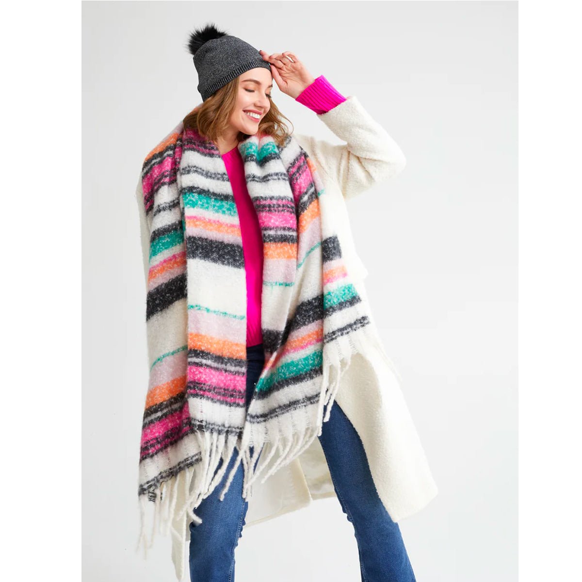 Helen Scarf in Multi - Lockwood Shop - Shiraleah