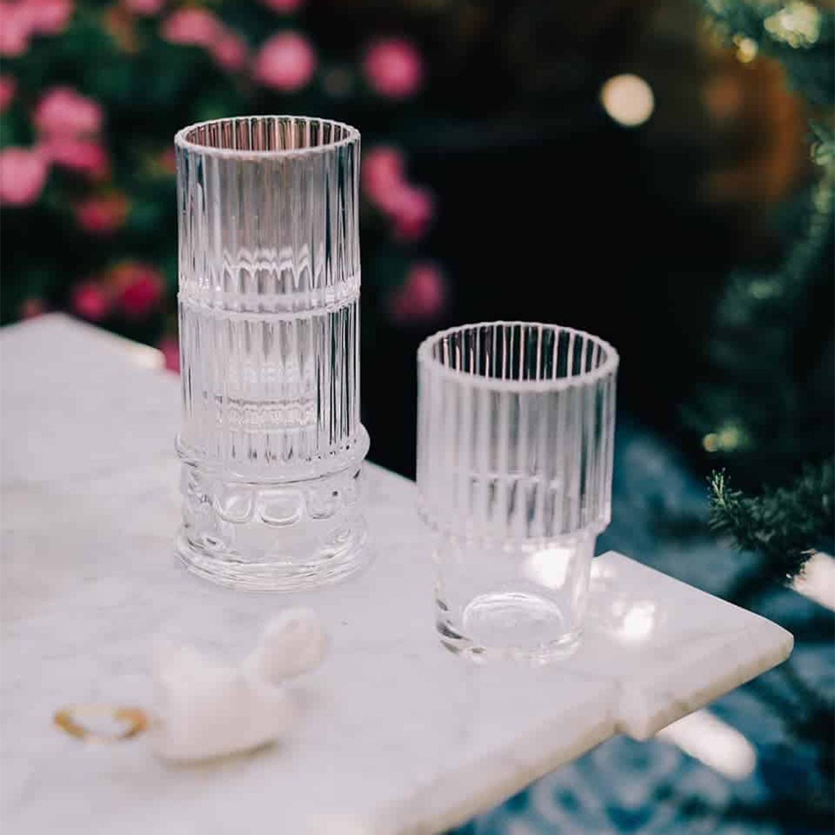 Ferm Living Ripple Glass Set  Food, Stacking glasses, Glass set