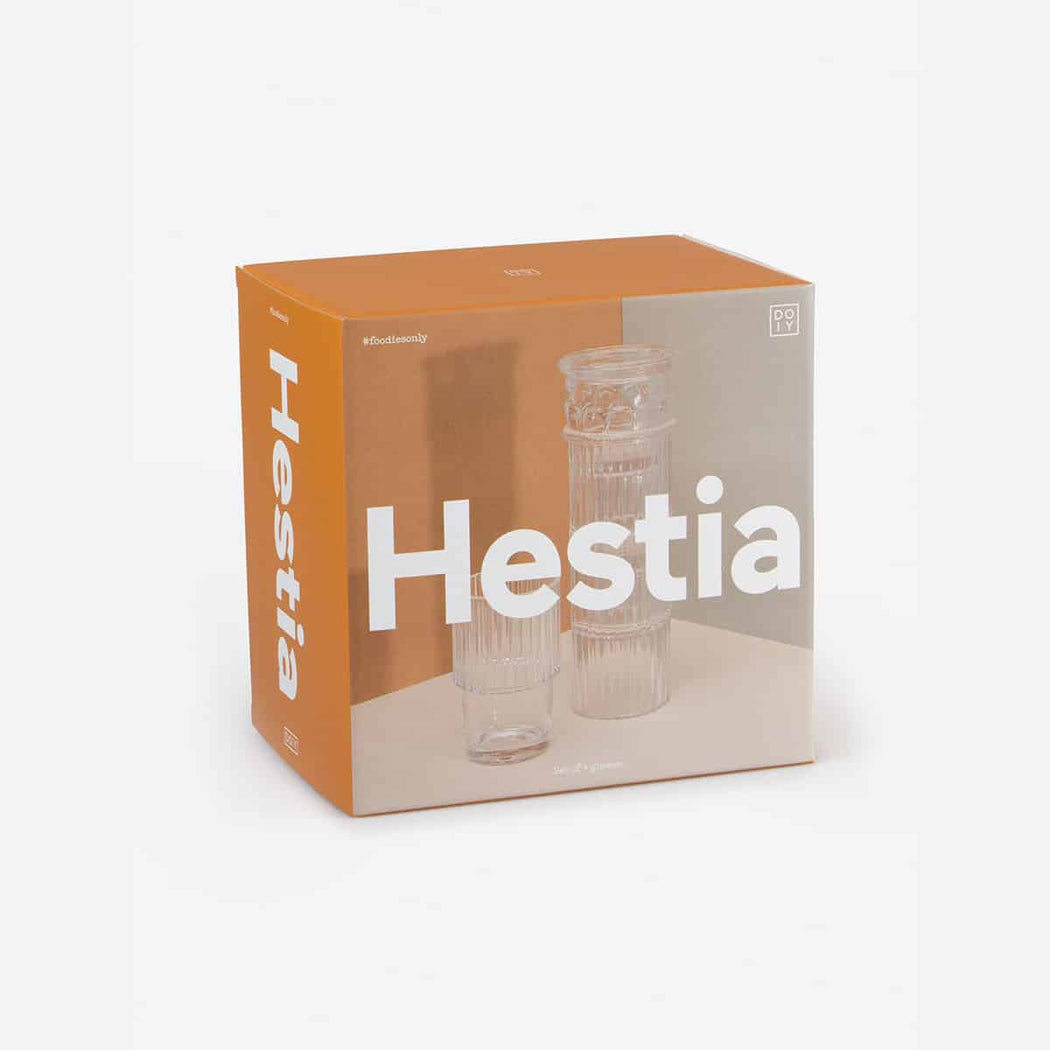 Hestia Stackable Glasses - Lockwood Shop - DOIY