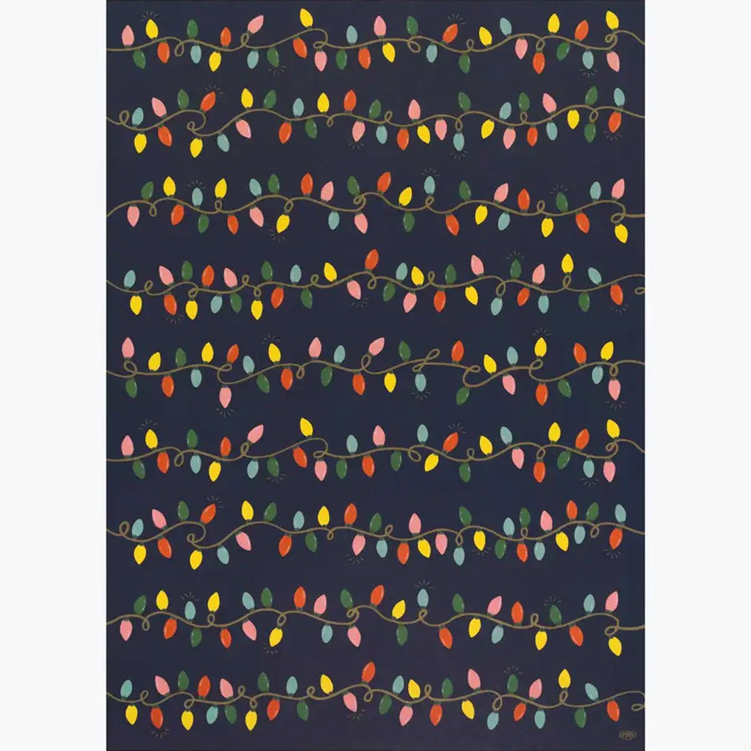 Holiday Lights Holiday Wrap Sheet - Lockwood Shop - Rifle