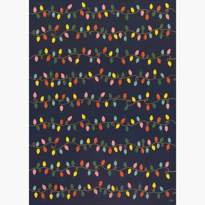 Holiday Lights Holiday Wrap Sheet - Lockwood Shop - Rifle