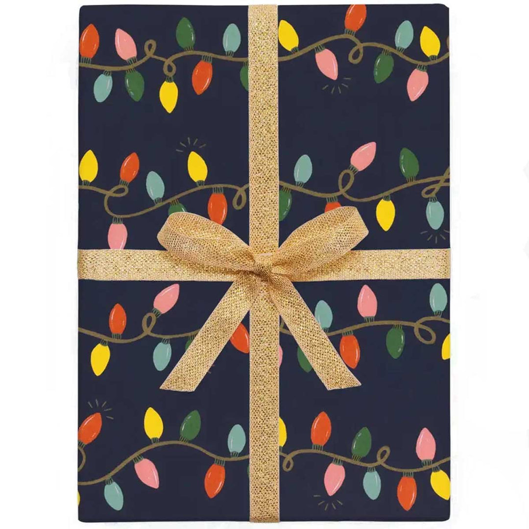 Holiday Lights Holiday Wrap Sheet - Lockwood Shop - Rifle