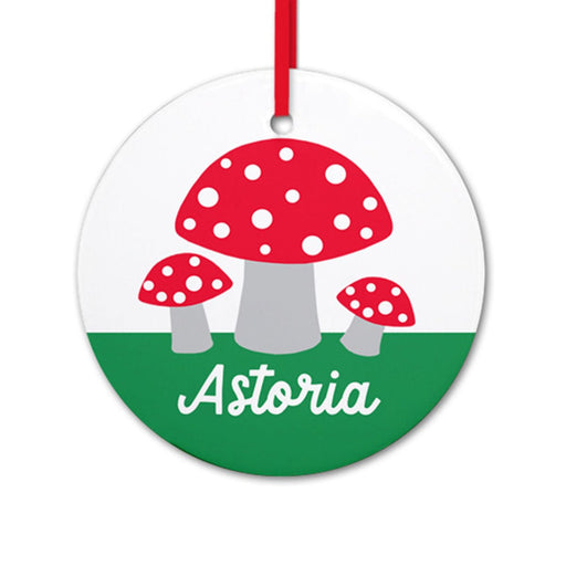 Holiday Mushrooms Ornament- Astoria - Lockwood Shop - Rock Scissor Paper