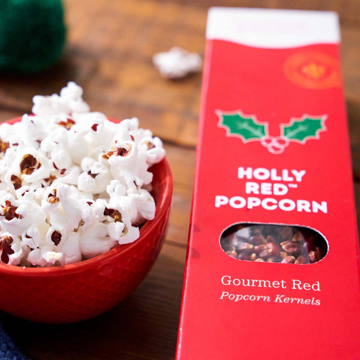 Holly Red Popcorn Kernels - Lockwood Shop - Dell Cove Spices &amp; More Co