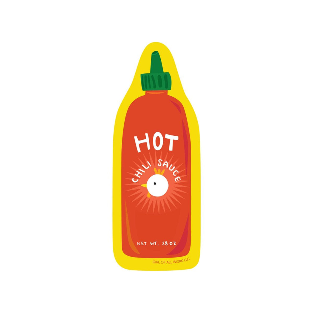 Hot Sauce Vinyl Sticker - Lockwood Shop - Girl of All Work