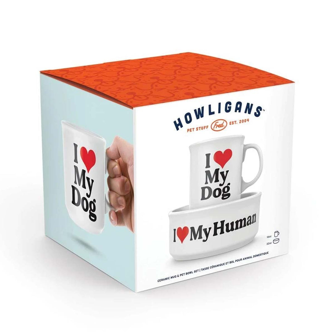 Howligans Mug and Pet Bowl Set - Lockwood Shop - Fred &amp; Friends