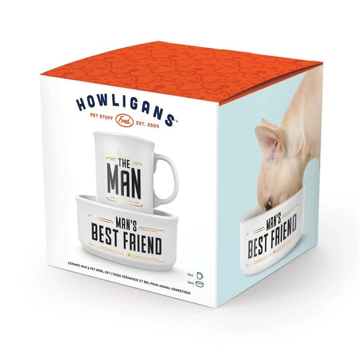 Howligans Mug and Pet Bowl Set - Lockwood Shop - Fred &amp; Friends