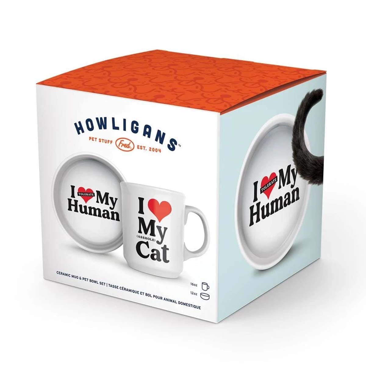 Howligans Mug and Pet Bowl Set - Lockwood Shop - Fred & Friends