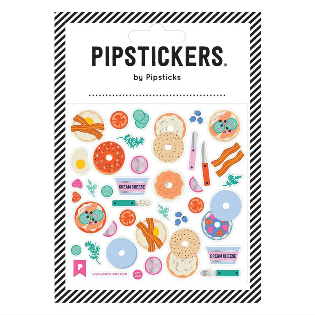 I Bagel to Differ Sticker Sheet - Lockwood Shop - Pipsticks