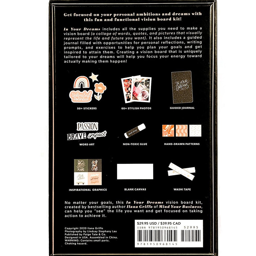 In Your Dreams: A Vision Board Kit to Visualize Your Ambitions and Plan Your Goals - Lockwood Shop - Penguin Random House