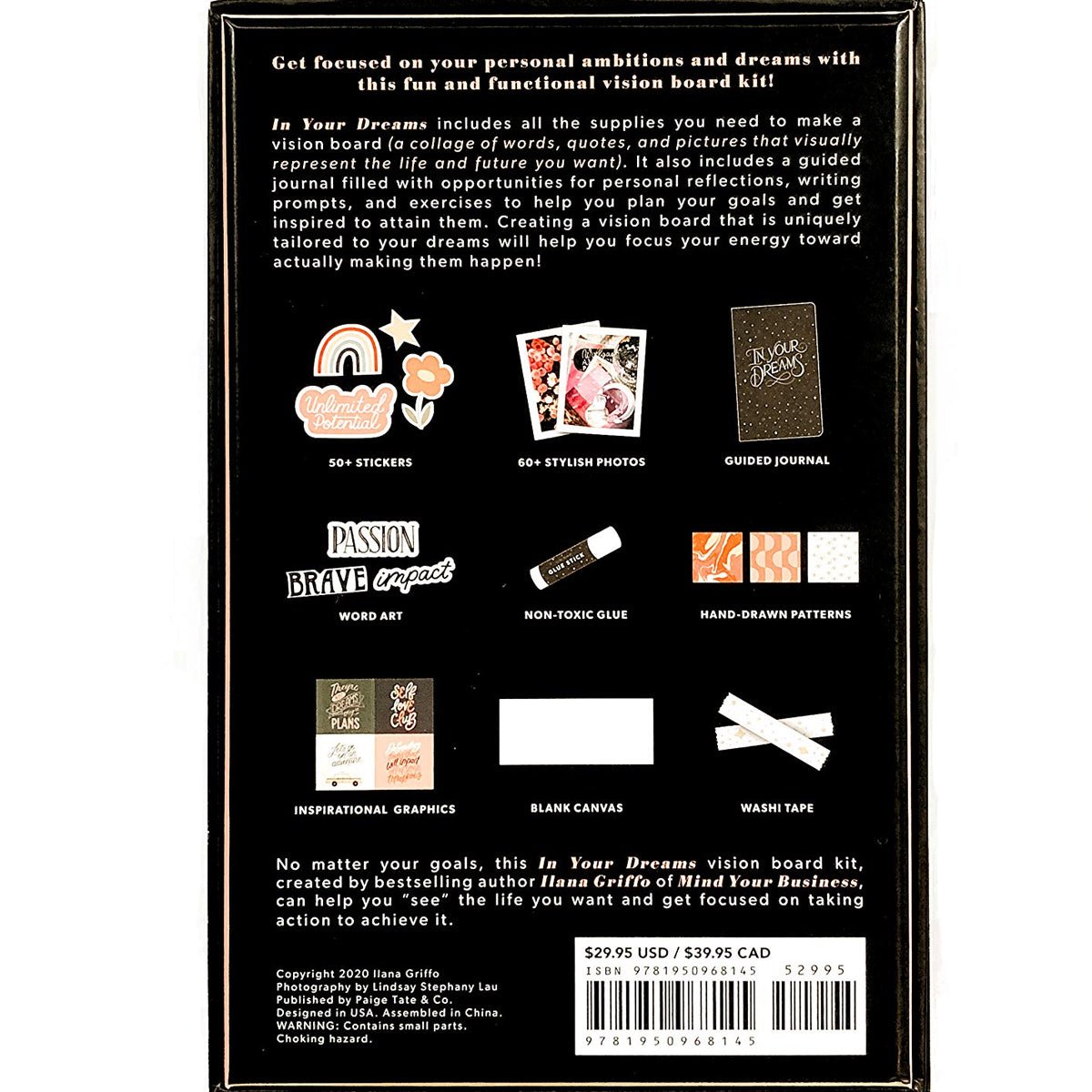 In Your Dreams: A Vision Board Kit to Visualize Your Ambitions and Plan Your Goals - Lockwood Shop - Penguin Random House