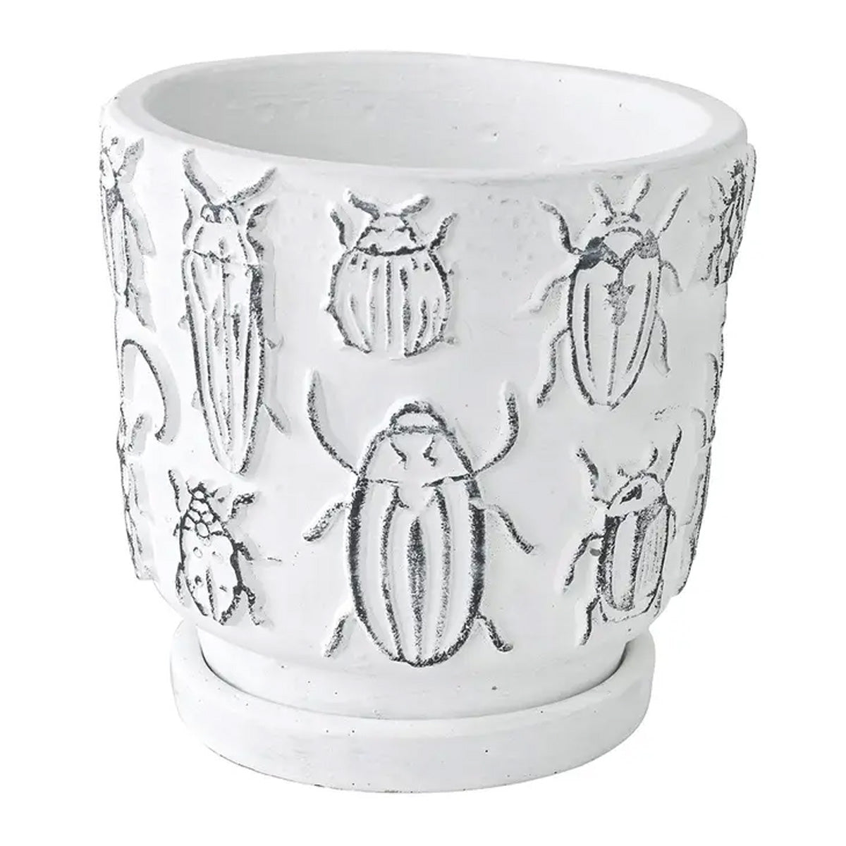 Insects Elemental Ceramic Planter - Large - Lockwood Shop - Time Concept