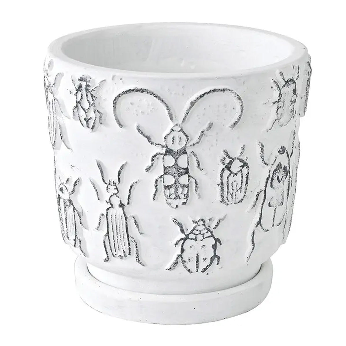 Insects Elemental Ceramic Planter - Large — Lockwood Shop