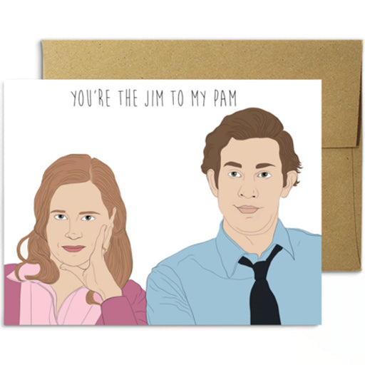 Jim to My Pam Greeting Card - Lockwood Shop - Party Mountain Paper