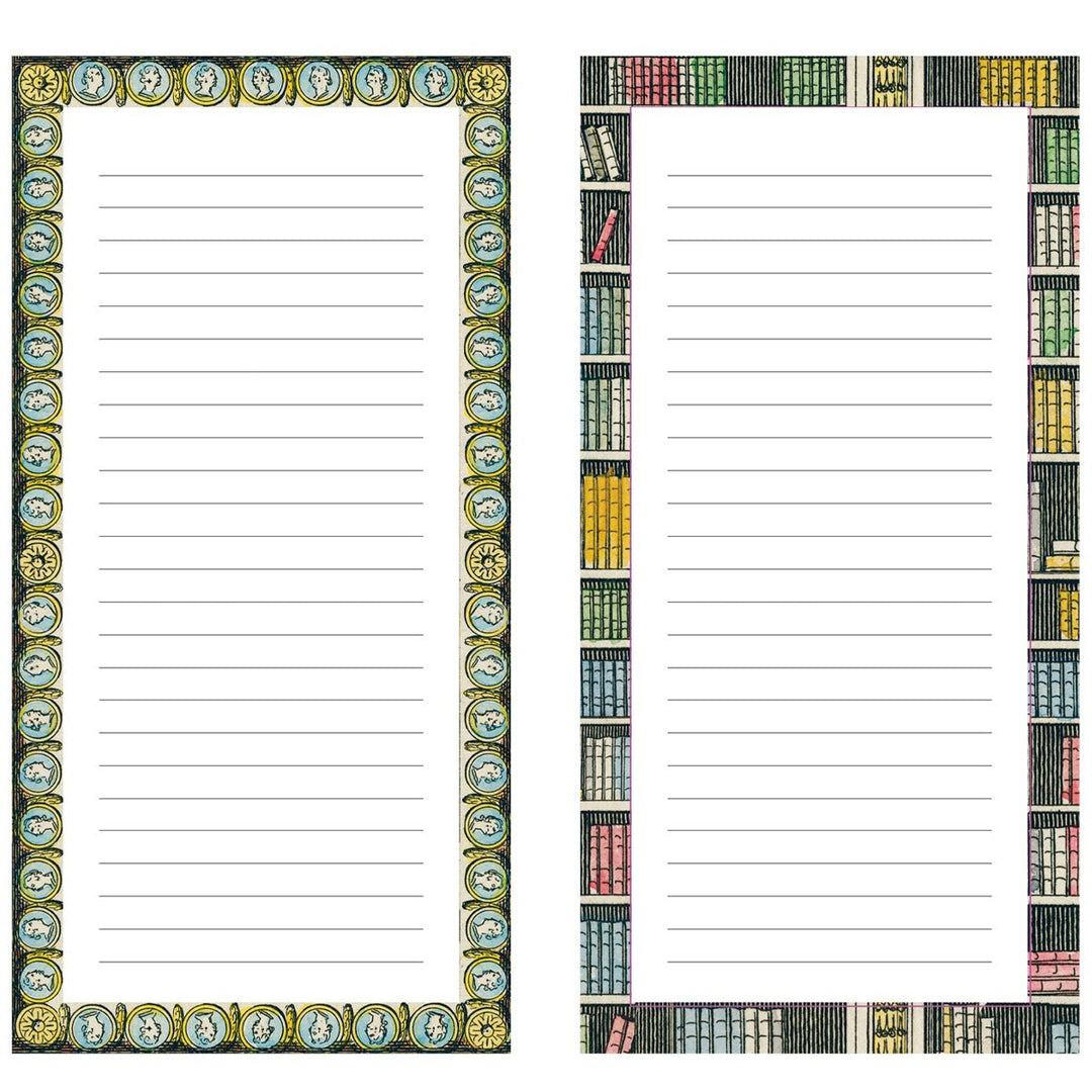 John Derian Paper Goods: Library Notepad - Lockwood Shop - Workman Publishing