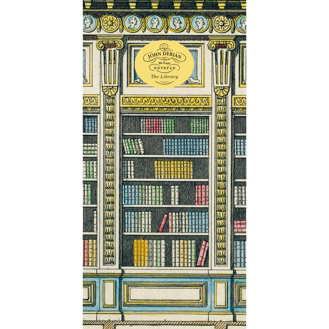 John Derian Paper Goods: Library Notepad - Lockwood Shop - Workman Publishing
