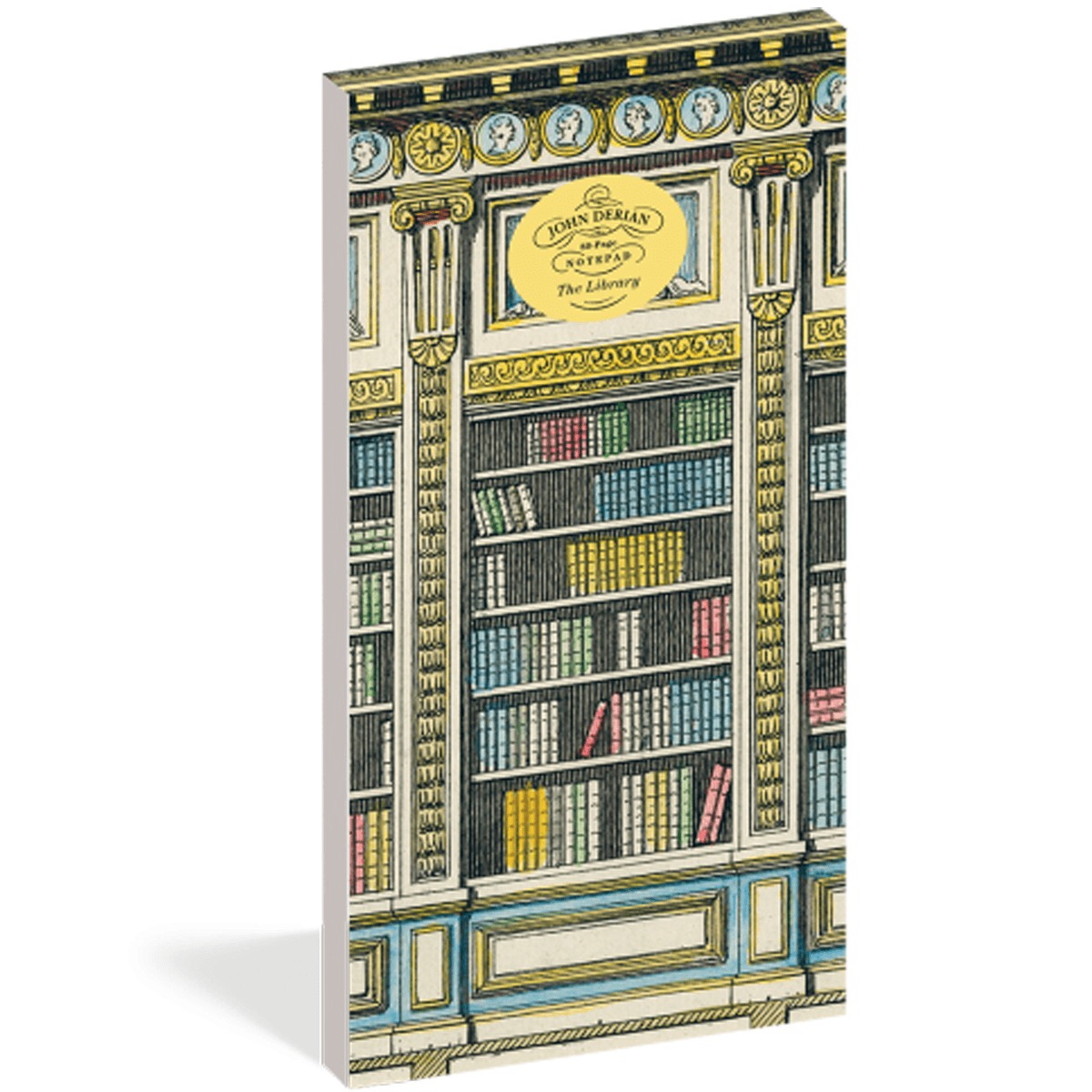 John Derian Paper Goods: Library Notepad - Lockwood Shop - Workman Publishing
