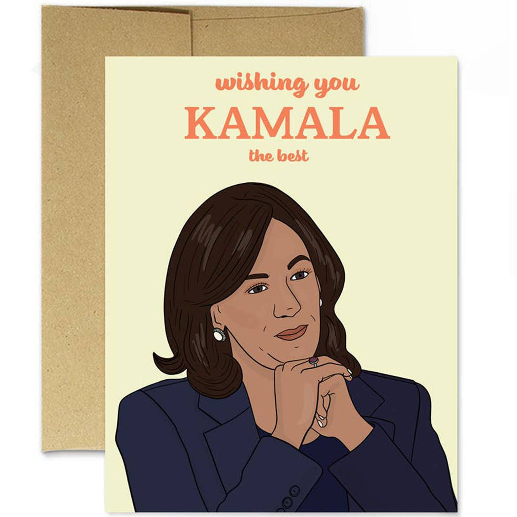 Kamala the Best Greeting Card - Lockwood Shop - Party Mountain Paper