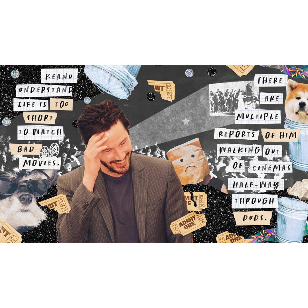 Keanu Forever: 50 Reasons Your Internet Boyfriend Keanu Reeves Is Perfection - Lockwood Shop - Penguin Random House