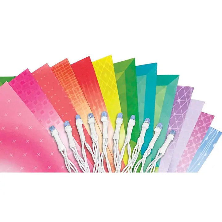 Kidzmaker Origami Flower Lights Kit - Lockwood Shop - Toysmith