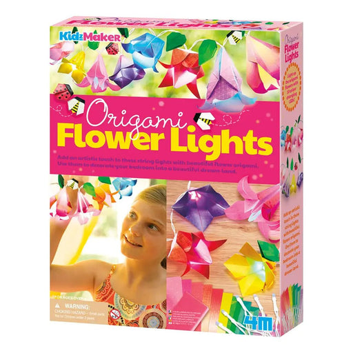 Kidzmaker Origami Flower Lights Kit - Lockwood Shop - Toysmith