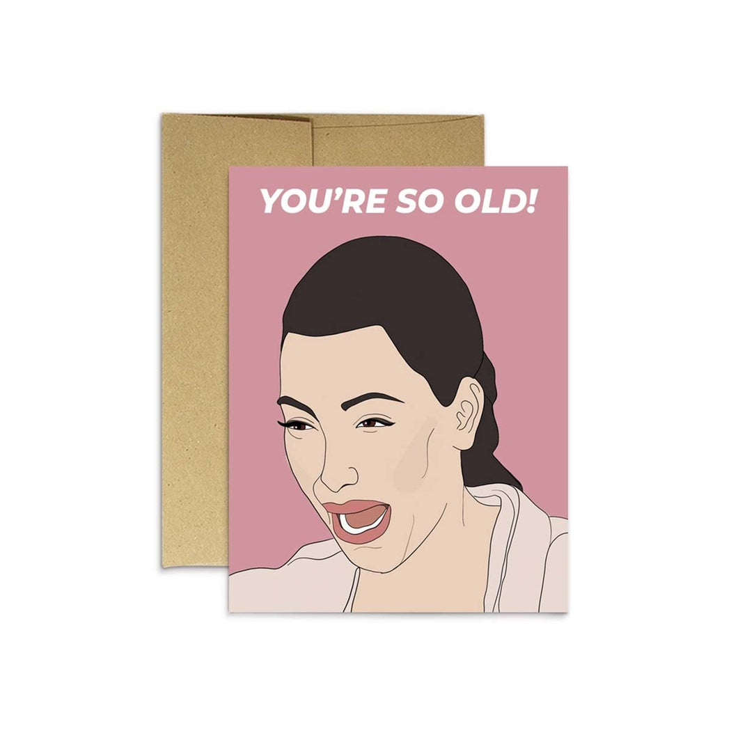 Kim Crying Birthday Card - Lockwood Shop - Party Mountain Paper
