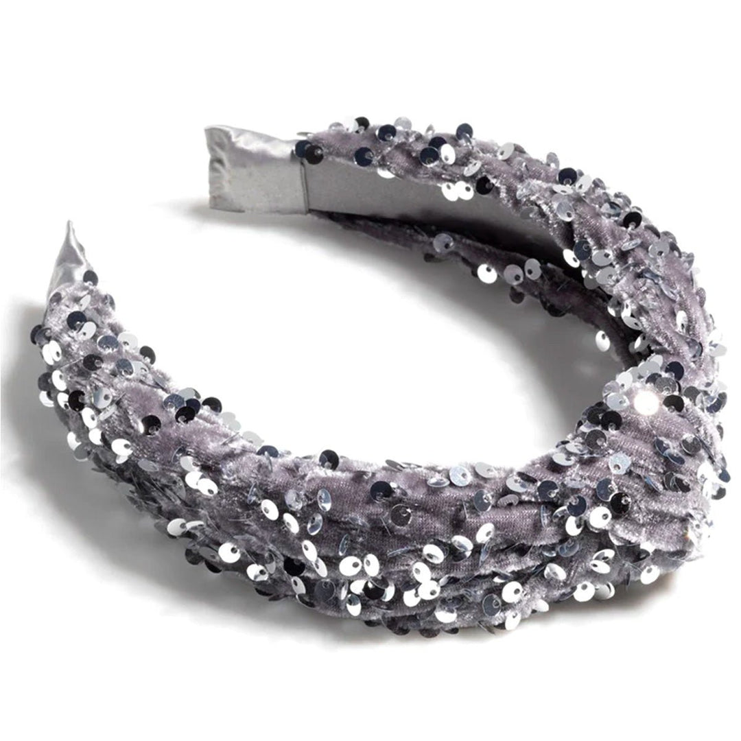 Knotted Sequins Headband - Lockwood Shop - Shiraleah