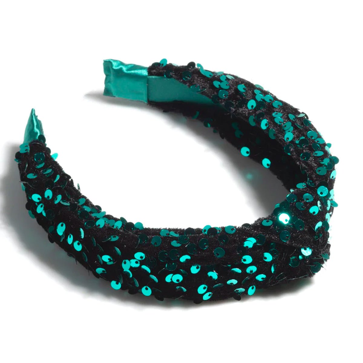 Knotted Sequins Headband - Lockwood Shop - Shiraleah