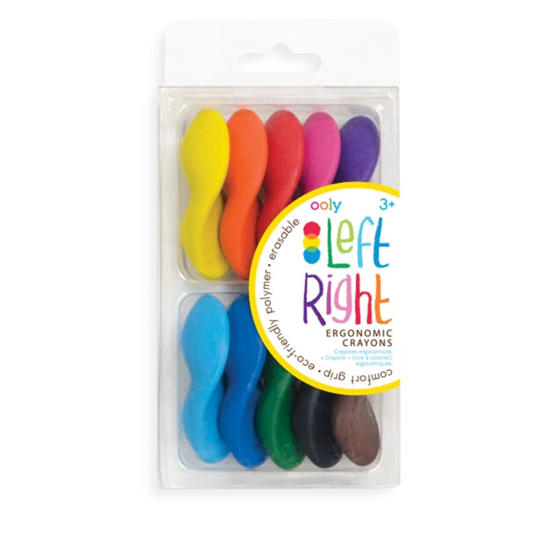 Left &amp; Right Crayons - Lockwood Shop - Ooly