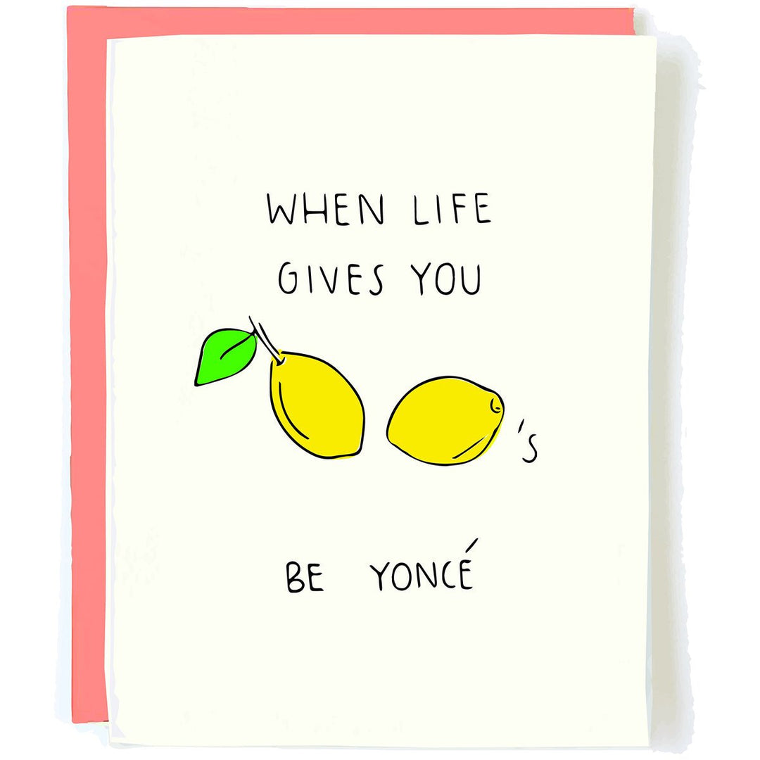 Lemonade Greeting Card - Lockwood Shop - Pop Paper