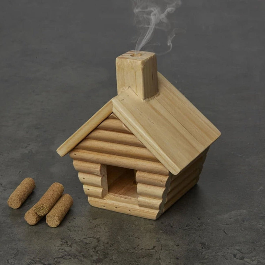 Little Cabin Incense Burner - Lockwood Shop - Kikkerland