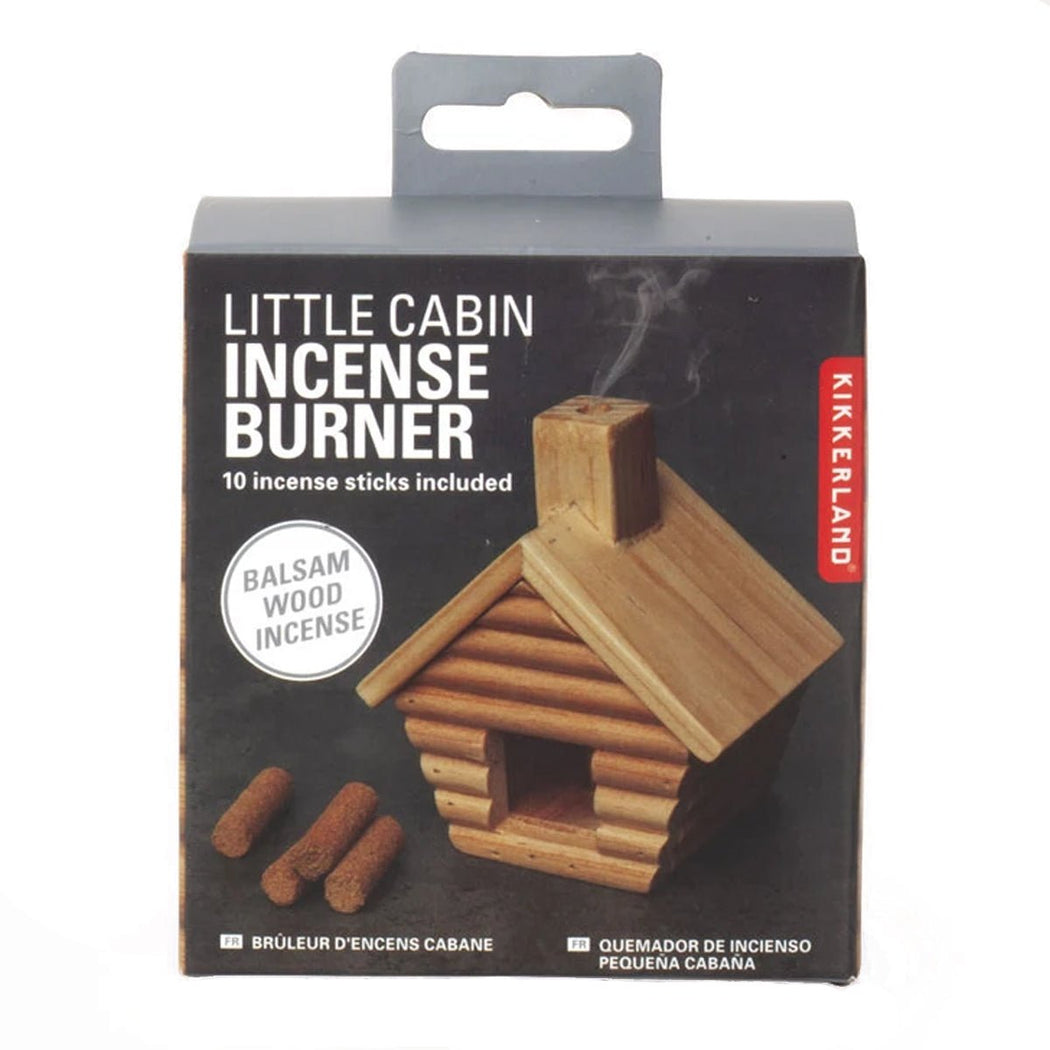 Little Cabin Incense Burner - Lockwood Shop - Kikkerland