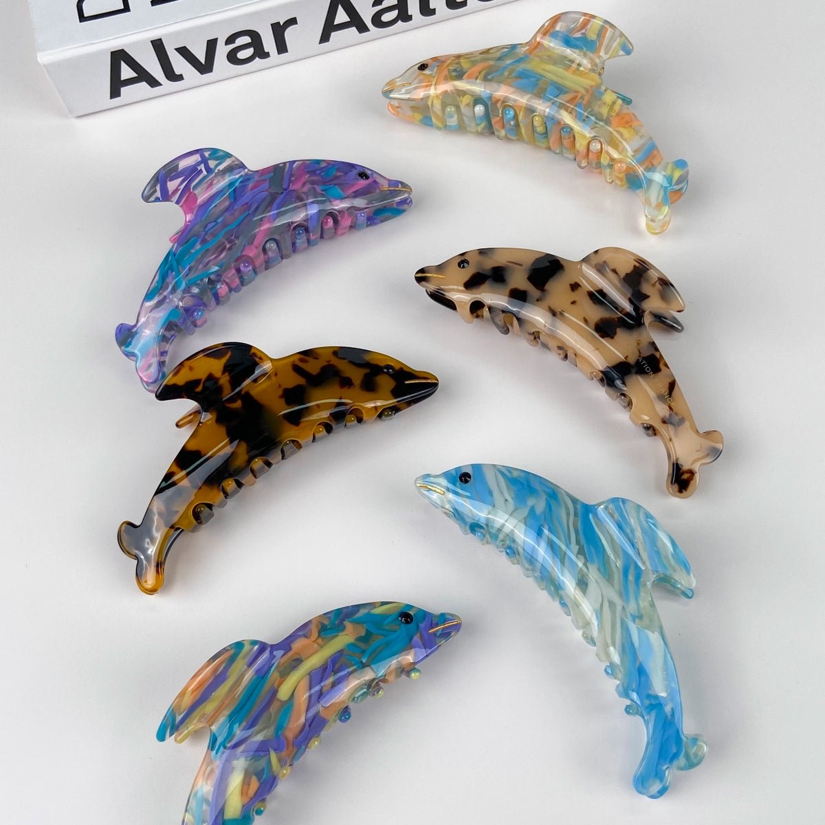 Little Dolphin Hair Claw - Lockwood Shop - TheDivaSoap