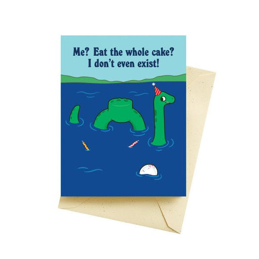 Loch Ness Birthday Card - Lockwood Shop - Seltzer Goods