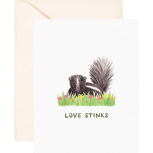 Love Stinks Greeting Card - Lockwood Shop - Amy Zhang
