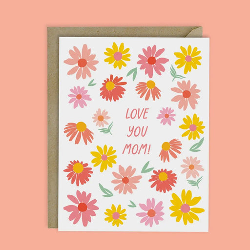 Love You Mom Summer Garden Greeting Card - Lockwood Shop - Melloworks