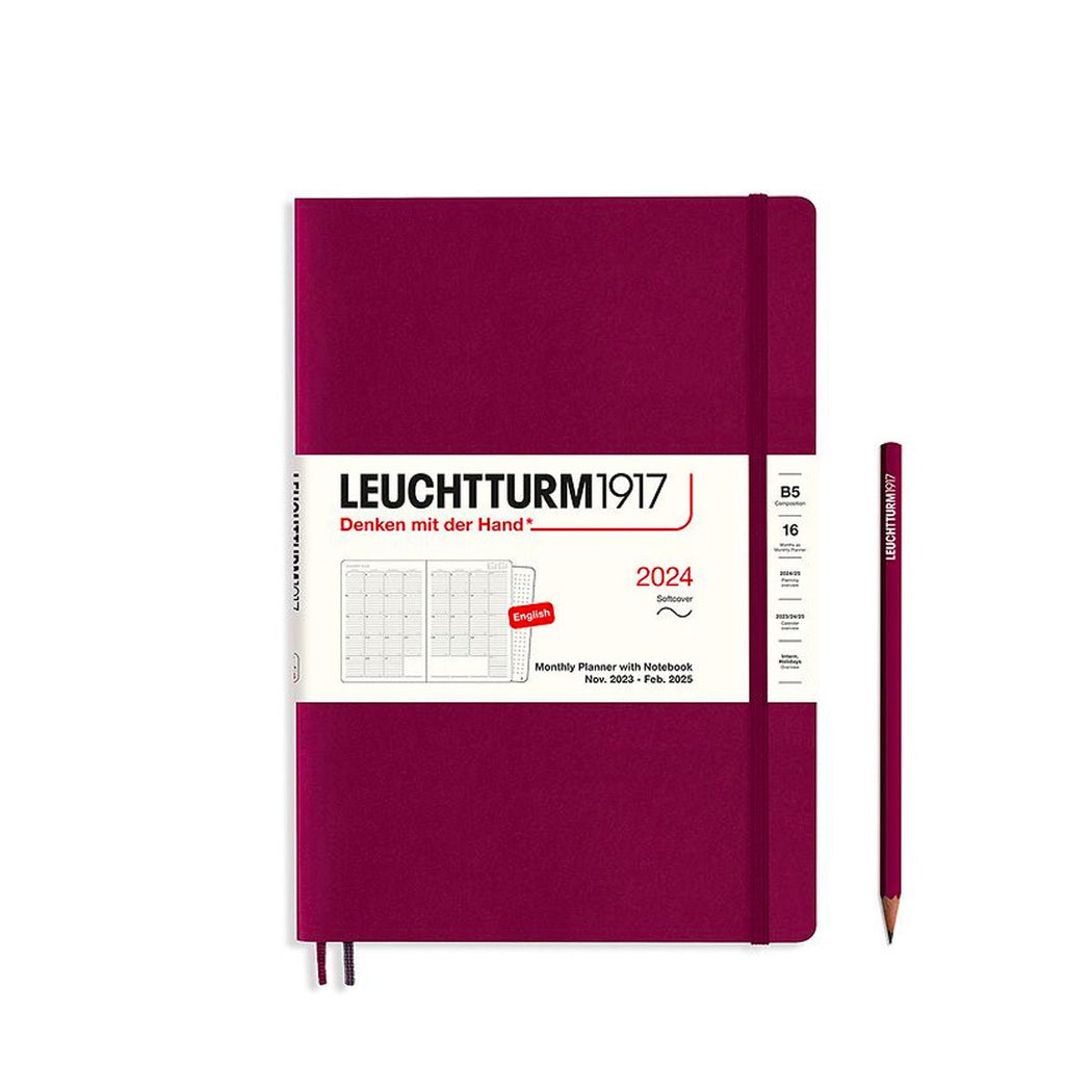 LT1917 2024 Composition Monthly Planner & Notebook - Lockwood Shop - Leuchtturm
