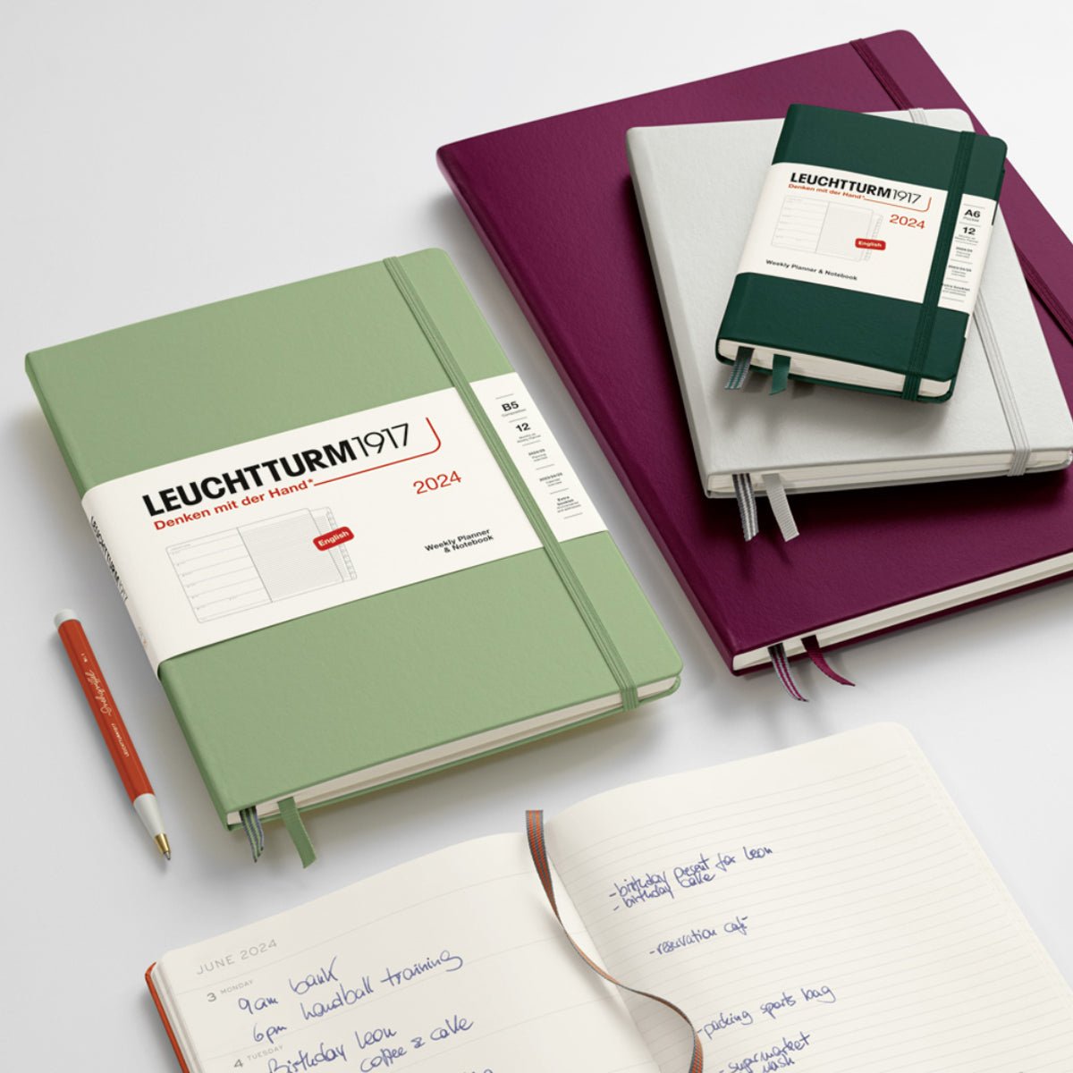 LT1917 2024 Weekly Planner & Notebook - Lockwood Shop - Leuchtturm