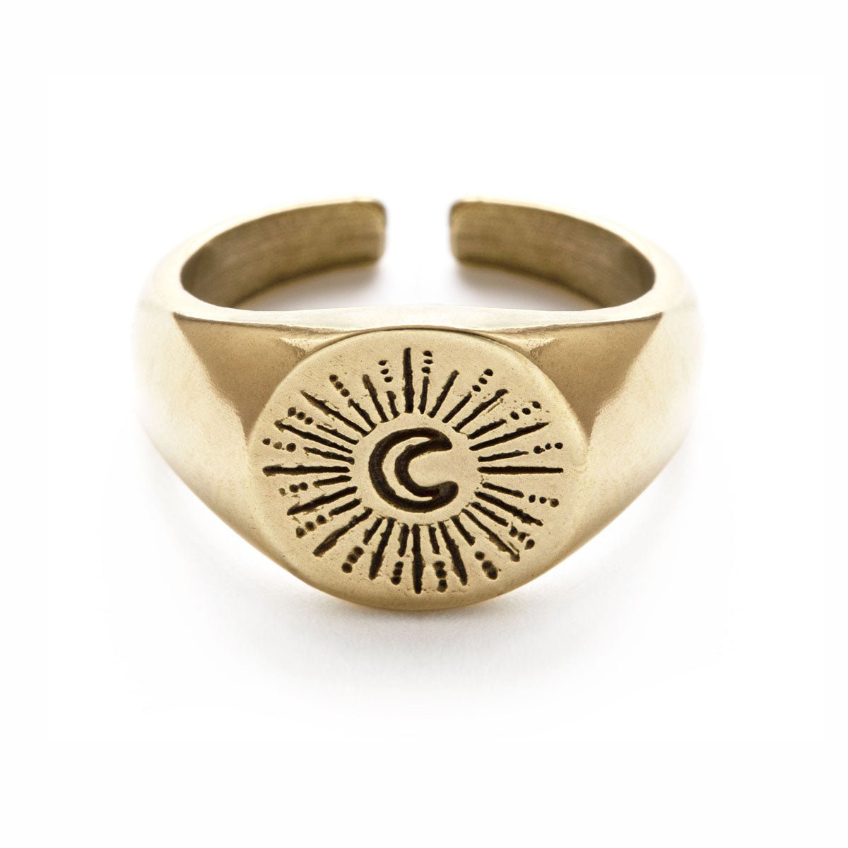 Luz de la Luna Signet Ring - Lockwood Shop - Amano