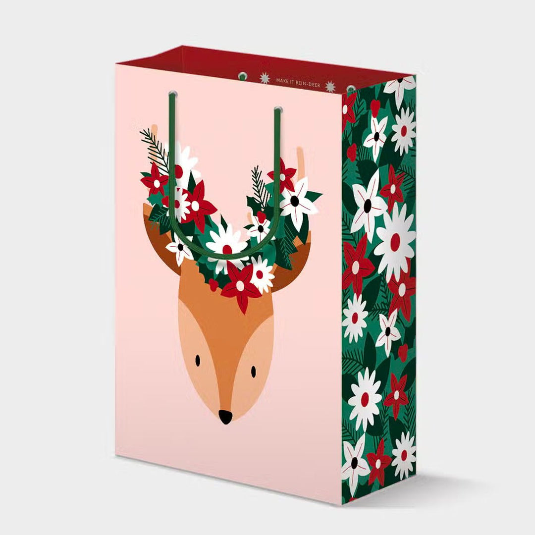 Make It Reindeer Holiday Gift Bag - Lockwood Shop - Spaghetti &amp; Meatballs