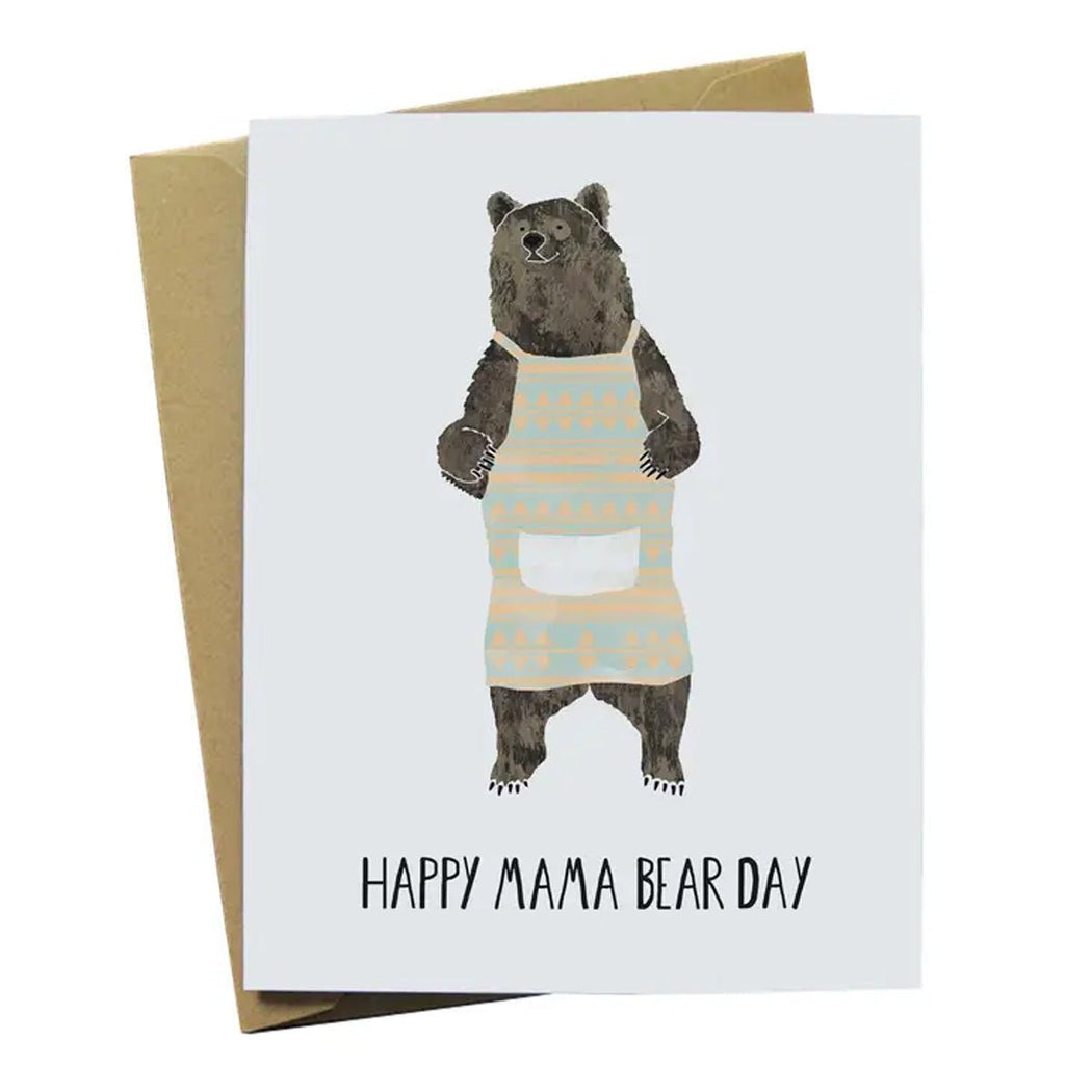 Mama Bear Day Greeting Card - Lockwood Shop - Paper Wolf